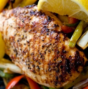 Quick Frozen Un-aged free range Chicken Breast Supreme (boned, skin on)