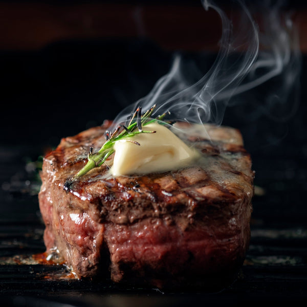 Thick cut grass Fed Beef fillet sharing steak (Serves 2-3) (quick frozen, un-aged)