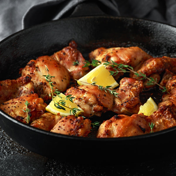 Free range Chicken Thigh (boneless, skinless) frozen
