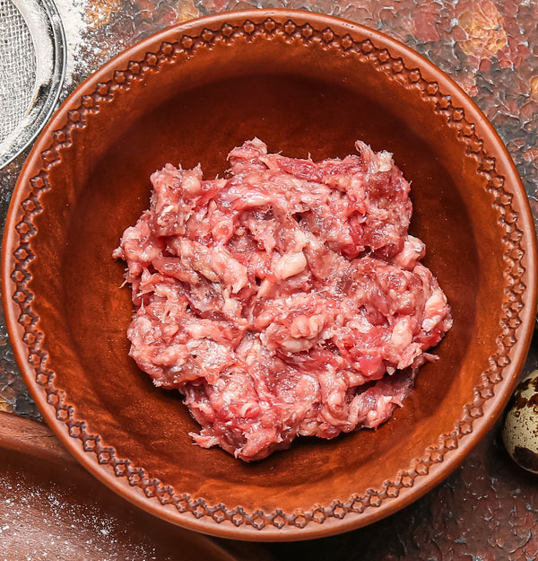 Free Range Pork, Cranberry And Cognac Stuffing (gluten free, additive free, frozen)