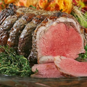 Grass Fed Beef Rib Roast - Boned and rolled (frozen)