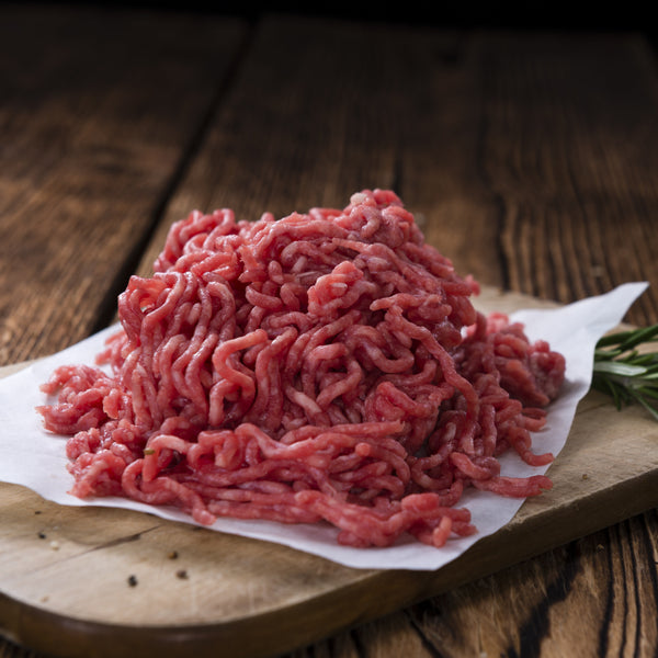 Grass fed beef mince (frozen)