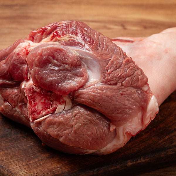 Pasture raised Free Range Pork knuckle (quick Frozen, un-aged)